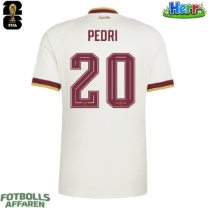 Spanien Pedri Gonzalez #20 Bortatröja VM 2026 Kortärmad